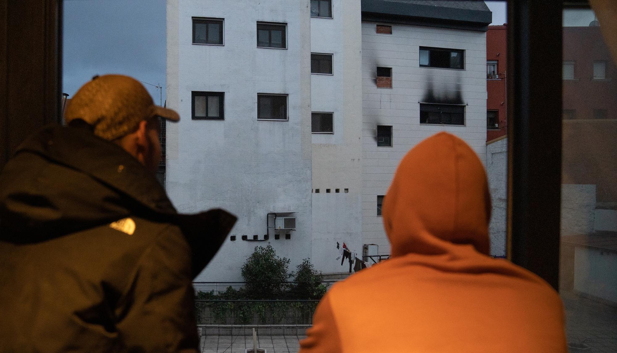 Incendio Sareb Villalba - 2